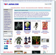TOY JAPAN.COM Japanese toys and manga(comics)